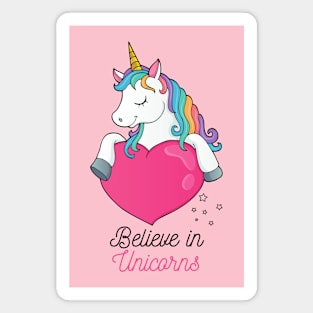 Unicorn Lover Unicorns Magnet